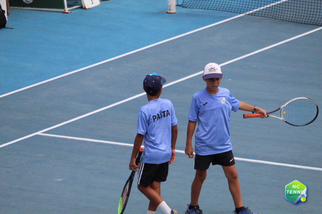 Interclubs Jeunes Octobre 2023, tennis Nouvelle Calédonie, ligue de tennis Nouvelle Calédonie, Alexis BEAUJEAN, Pierre-Henri GUILLAUME, NC-TENNIS.FR