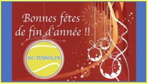 Bonnes fêtes de fin d'année, nc-tennis.fr, tennis Nouvelle-Caledonie