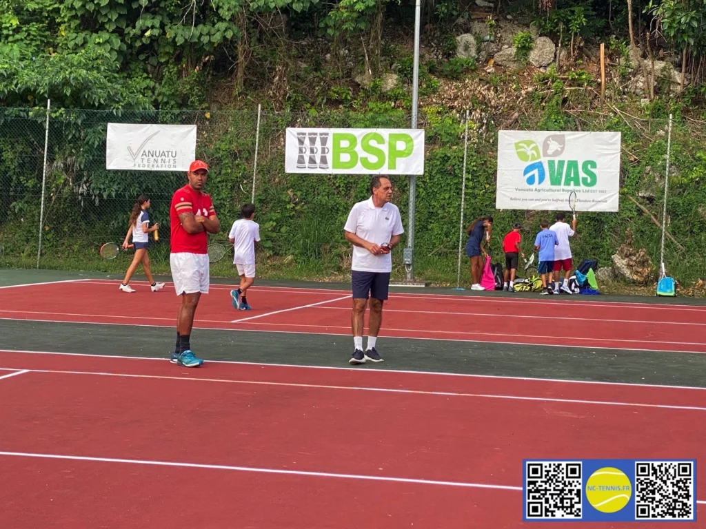 VAS REGIONAL 2023, VANUATU TENNIS, Richard PUGIBET, Nickolas N’Godrela, Lysiane Moto-Nekiriai, TC AUTEUIL, TC PAITA, TC KONE, OCEANIA TENNIS, IHMPACIFIC, nc-tennis.fr