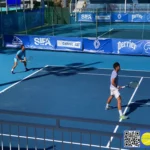 OPEN SIFA 2024, Résultats de la journée du 04 janvier 2024 - Quart de finale, Maxime CHAZAL, Gillian OSMONT, Ligue Calédonienne de Tennis, Tennis Nouvelle-Caledonie, NC-TENNIS.FR