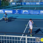 OPEN SIFA 2024, Résultats de la journée du 04 janvier 2024 - Quart de finale, Maxime CHAZAL, Gillian OSMONT, Ligue Calédonienne de Tennis, Tennis Nouvelle-Caledonie, NC-TENNIS.FR