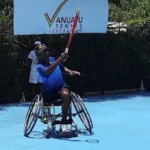 VAS REGIONAL 2023, VAS REGIONAL 2023 PARATENNIS, VAS Vanuatu Regional Championships Wheelchair, paratennis Nouvelle-Calédonie, Freddington Mulwan, André Wenehoua, Stelline Tari, Shamella Makono, André Gros, Jean-Claude Latip, Lorenzo, Tom Tete, Caroline Le SAUX