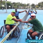 VAS REGIONAL 2023, VAS REGIONAL 2023 PARATENNIS, VAS Vanuatu Regional Championships Wheelchair, paratennis Nouvelle-Calédonie, Freddington Mulwan, André Wenehoua, Stelline Tari, Shamella Makono, André Gros, Jean-Claude Latip, Lorenzo, Tom Tete, Caroline Le SAUX