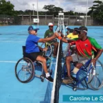 VAS REGIONAL 2023, VAS REGIONAL 2023 PARATENNIS, VAS Vanuatu Regional Championships Wheelchair, paratennis Nouvelle-Calédonie, Freddington Mulwan, André Wenehoua, Stelline Tari, Shamella Makono, André Gros, Jean-Claude Latip, Lorenzo, Tom Tete, Caroline Le SAUX