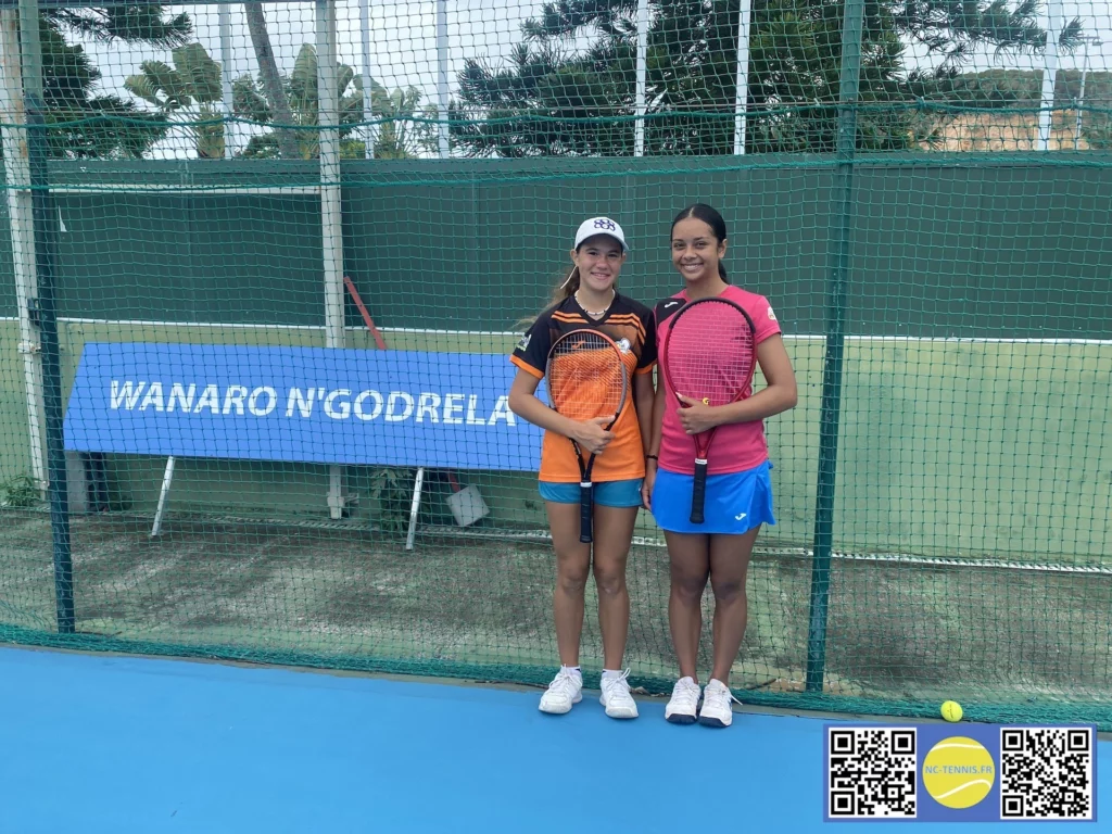 Heata-Nui ISTA-TOOFA et Pauline COIGNARD, Championnat Territorial Adultes femmes 4e série Nouvelle-Caledonie, Ligue Calédonienne de Tennis