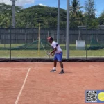 Nickolas N'GODRELA, Open KONE 2024, Tennis Club de Koné, Tennis Nouvelle-Caledonie, nc-tennis.fr