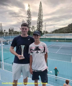 Malo DELUNEL, Lucas PALISSE, TMC Pâques Ligue Nouvelle-Caledonie, Ligue Calédonienne de Tennis, Tennis Nouvelle-Caledonie, nc-tennis.fr