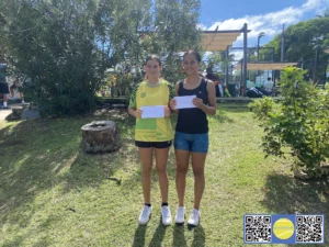 Pauline COIGNARD et Heata-Nui ISTA-TOOFA, TMC Tennis Club Mont Coffyn, Tennis Nouvelle-Calédonie