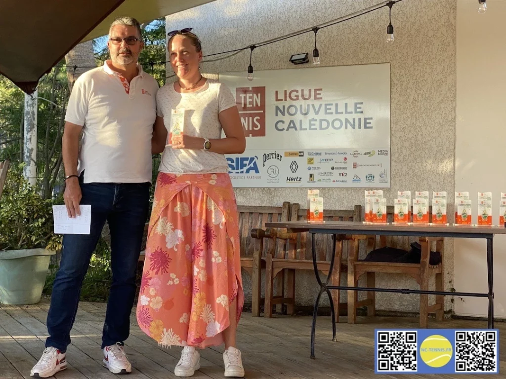 Mélodie DALLE, Championnat Territorial adultes 2024, Ligue Calédonienne de Tennis