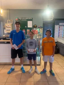 Gaspard TEIJEIRO, Mael DESCHAMPS, Hippolite STICHELBAUT, Tennis Club Mont Coffyn, TMC Mont Coffyn - 22 et 23 juin 2024