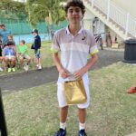 Gaspard, TC Olympique, TMC jeunes 2024, Ligue Calédonienne de Tennis