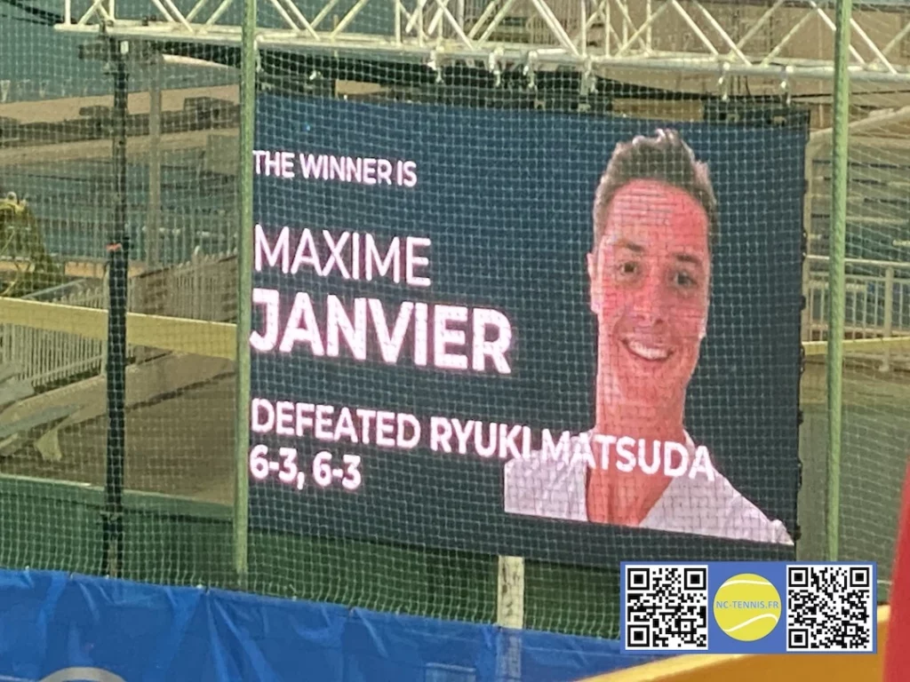 BNC TENNIS OPEN 2025 Maxime JANVIER, ChallengerNoumea, Ligue Calédonienne de tennis