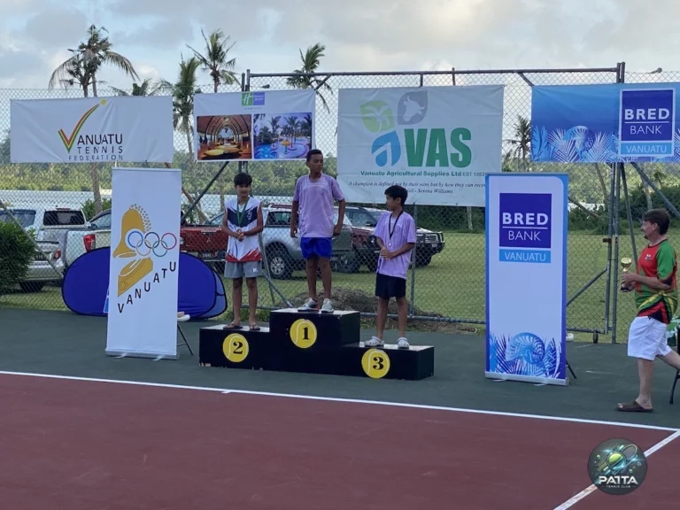 Elie GOUELLE-NGUYEN, VAS REGIONAL CHAMPIONCHIP VANUATU 2024, Tennis Club de Paita, Vanuatu Tennis