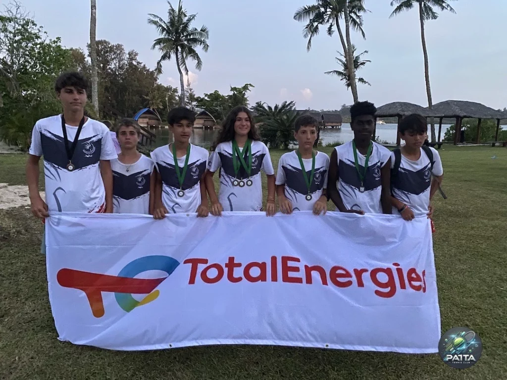 Gaspard TEIJEIRO, Liam NATUREL, Elie GOUELLE-NGUYEN, Heata-Nui ISTA-TOOFA, Joseph ACOLAS, Teliam LUTOLF, Dylan KATJAWAN, VAS REGIONAL CHAMPIONCHIP VANUATU 2024, Tennis Club de Paita, Vanuatu Tennis