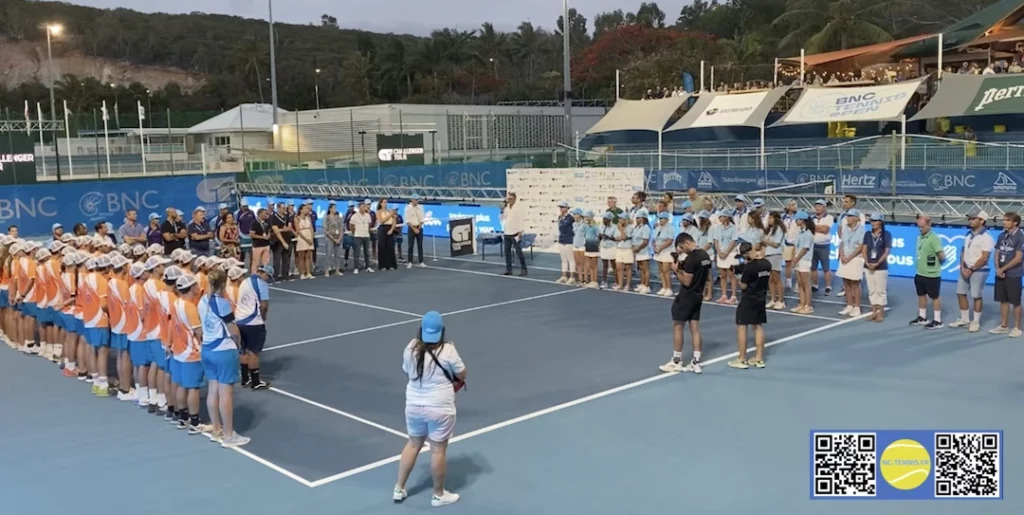 BNC TENNIS OPEN 2025 Ceremonie de cloture - Shintaro MOCHIZUKI - Moerani BOUZIGE, ChallengerNoumea